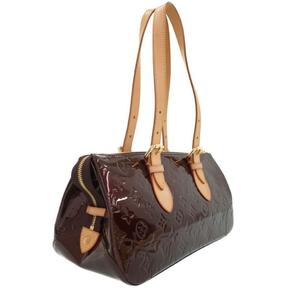 Louis Vuitton Vernis Avenue Rosewood Shoulder Monogram Bag